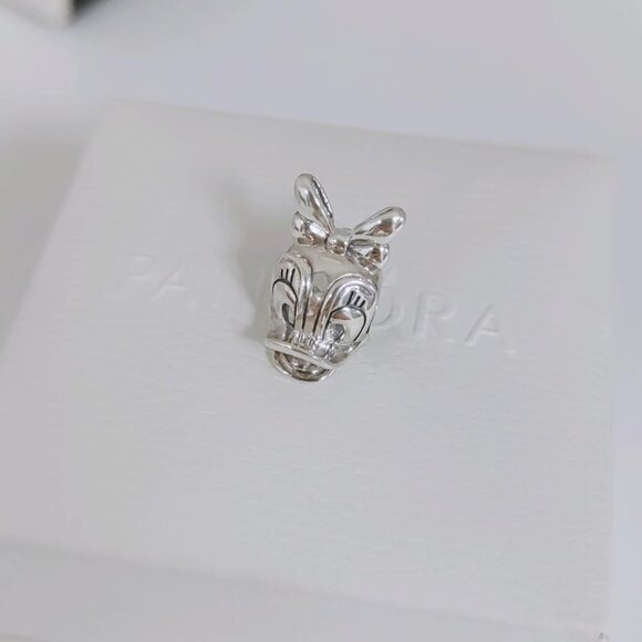 Pandora Daisy Duck Portrait Charm S925 Sterling Silver with box - Picture 7 of 7